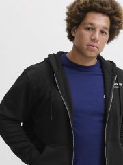 Jack & Jones Soho Sweat Zip Hood Black