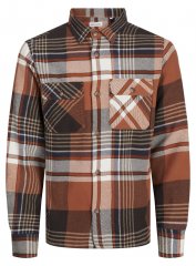 Jack & Jones Darren Flannel Overshirt brun
