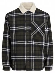 Jack & Jones Zac Teddy Skjortejakke Grøn