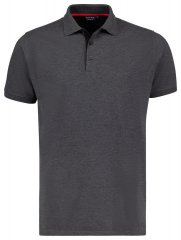 Adamo 139401 Poloshirt Mørkegrå meleret