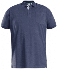 D555 Grant Polo Shirt Denim Blue