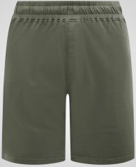 D555 Mitchell 1 Stretch Shorts med Elastisk Talje Khaki