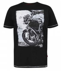 D555 Pinewood Photographic Bike Printed T-Shirt