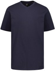 JP1880 702415 T-shirt med V-hals Mørkeblå