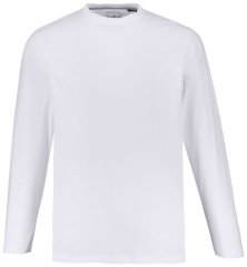 JP1880 702559 Langærmet T-shirt Hvid