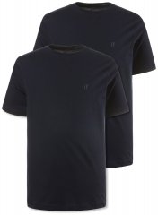 JP1880 702637 T-shirt med rund hals 2-pak Mørkeblå