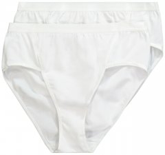 Ulla Popken 711214 Trusser 2-pak Hvid