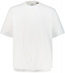 JP1880 712616 T-shirt med maveform Hvid