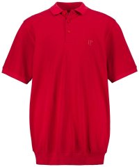 JP1880 712617 Poloshirt med maveform Chilirød