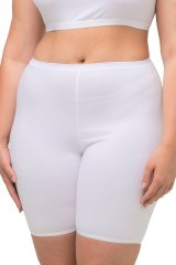 Ulla Popken 716595 Boksertrusser med gnavbeskyttelse 3-pak Hvid