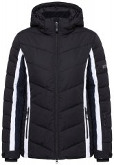 Ulla Popken 725348 Quiltet skijakke Sort