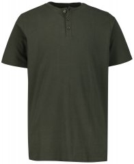 JP1880 726695 Henley-shirt Mørk oliven