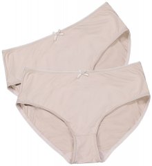 Ulla Popken 781658 Trusser 2-pak Beige