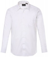 JP1880 804890 Langærmet strygefri Business-skjorte Hvid