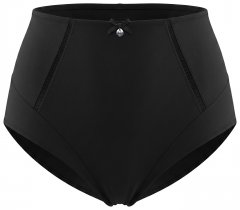 Ulla Popken 809385 Formende trusser med blonde Sort