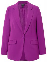 Ulla Popken 811944 Klassisk blazer Blomme