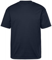 STHUGE 824720 Oversize T-shirt Mørkeblå