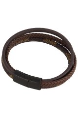 JP1880 824904 Armbånd ekstralangt Mahognibrun
