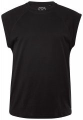 JP1880 826660 Tanktop med sænket skulder Sort