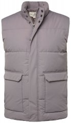 JP1880 831639 Quiltet vest i genbrugspolyester Mørkegrå