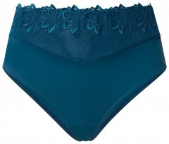 Ulla Popken 832864 Stringtrusser med blonde Petrol