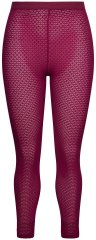 Ulla Popken 833718 Strømpeleggings med blonde Bærrød