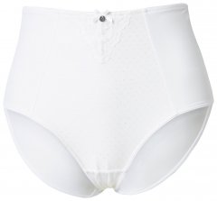 Ulla Popken 834307 Formende trusser med blonde Benhvid