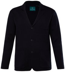 Boston Park 747 Flexlastic Strikket blazer Mørkeblå