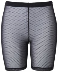 Ulla Popken 836805 Prikkede antigniv-shorts Sort