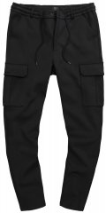 JP1880 New York Flexnamic Jerseybukser med cargolommer Sort