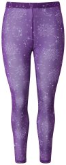 Ulla Popken 837935 Mønstrede strømpeleggings Violet