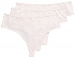 Ulla Popken 838637 Stringtrusser 3-pak Beige
