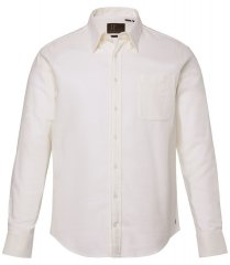 JP1880 Checked Flannel Shirt Long Sleeve Creamy White