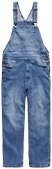 JP1880 842648 Smækbukser i denim med vid pasform Denimblå