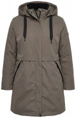 Ulla Popken 845111 Parka Mørkegrøn