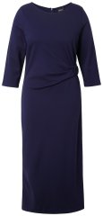Ulla Popken 845705 Jerseykjole Mørkeblå