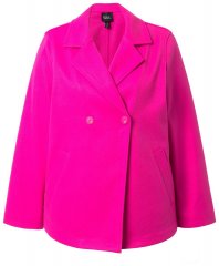 Ulla Popken 846021 Fleecefrakke Rosa
