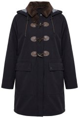 Ulla Popken 846278 Softshellfrakke Sort