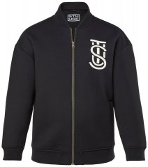 STHUGE 847083 Varsityjakke i scubastof Sort