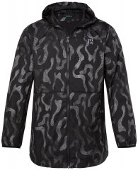Jay-Pi 847852 Ultralet outdoorjakke med reflekstryk Sort