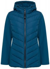 Ulla Popken 849472 Quiltet jakke Petrol