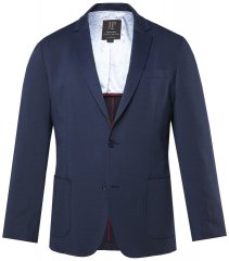 JP1880 851032 Blazer med let halvfor Mørkeblå