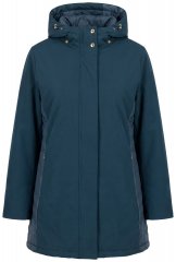 Ulla Popken 851459 Quiltet jakke Petrol