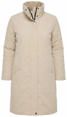 Ulla Popken 851811 Vatteret frakke Beige