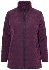 Ulla Popken 851831 Quiltet jakke Brun