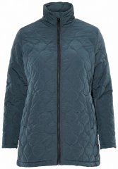 Ulla Popken 851831 Quiltet jakke Mørkegrøn