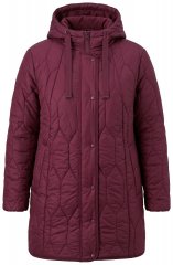 Ulla Popken 852413 Quiltet jakke Blomme