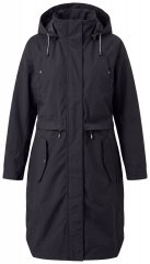 Ulla Popken 852901 Funktionsfrakke Sort