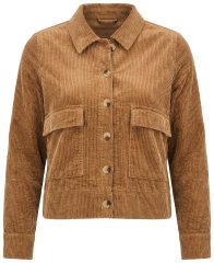 Ulla Popken 853421 Fløjlsjakke Brun