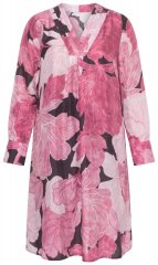 Ulla Popken 853426 Blomstret kjole Blomme